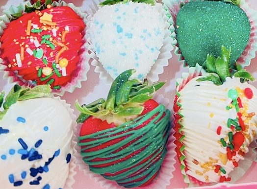 Chocolate Berries Gift Box (1/2 Dozen)